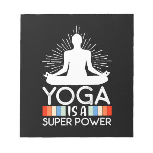 Yoga Lover Yoga is een supermacht Notitieblok
