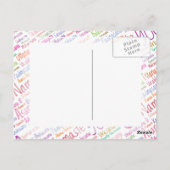 Yoga Lover's Briefkaart (Achterkant)