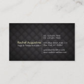 Yoga Loyalty 6 Punch Gold Mandala Black Leather (Achterkant)