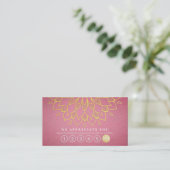 Yoga Loyalty 6 Punch Gold Mandala Paars Leather (Staand voorkant)