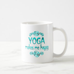 Yoga maakt me gelukkig koffiemok