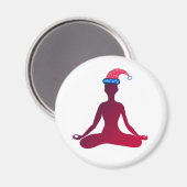 Yoga Magnet du Nouvel An (Recto/Verso)