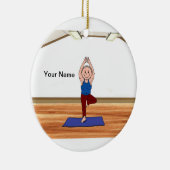 Yoga - Male Keramisch Ornament (Rechts)