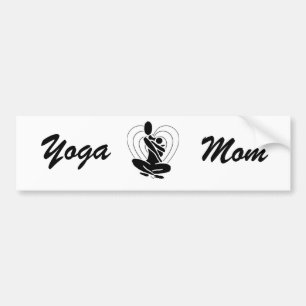 Yoga mam-hommel bumpersticker