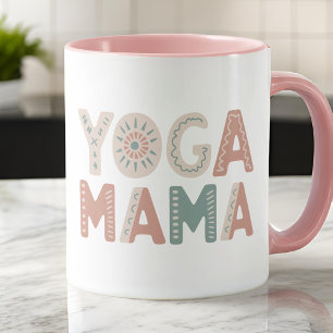 Yoga Mama Boho Pastel Classic Coffee Mok
