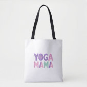 Yoga Mama Custom Foto Canvas tas (Voorkant)
