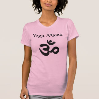 Yoga Mama Hinduism Pink Raglan Short T-shirt