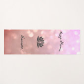 Yoga Mama Namaste design Yogamat (Voorkant (horizontaal))