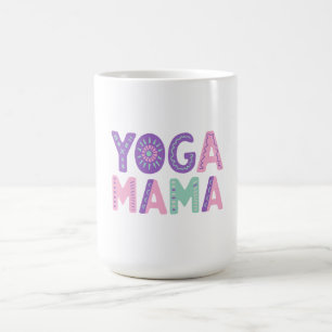 Yoga Mama Pastel Café Mug