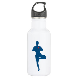 Yoga Man Boom Pose Waterfles