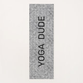 Yoga Man Metal Gray Yogamat (Voorkant)