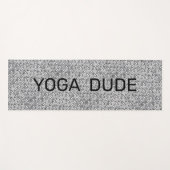 Yoga Man Metal Gray Yogamat (Voorkant (horizontaal))