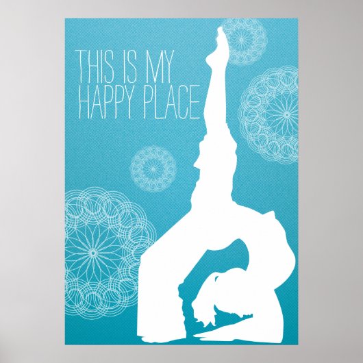 Yoga Mandala personnalisable | Poster (Devant)