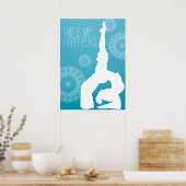 Yoga Mandala personnalisable | Poster (Cuisine)