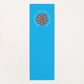 Yoga Mantra Mandala Design Mat