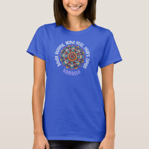 Yoga Mantra Mandala Design T-shirt