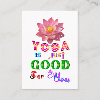 Yoga Marketing Is Gewoon Goed Voor Jou Aanbevelingskaartje