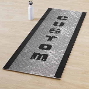 Yoga Masculine tôle d'acier conception épaisse tapis de