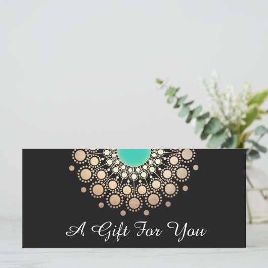 Yoga Massage Cadeaubon (Staand voorkant)