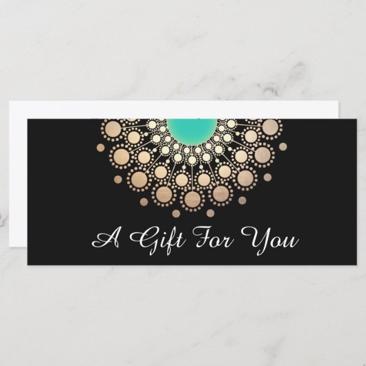 Yoga Massage Cadeaubon (Voorkant / Achterkant)