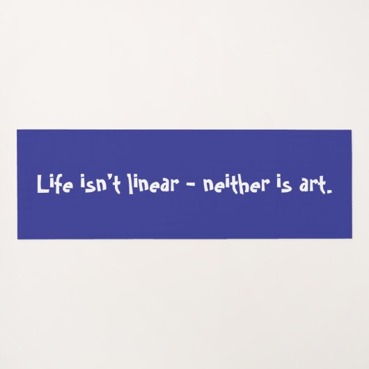 yoga mat (Achterkant (horizontaal))