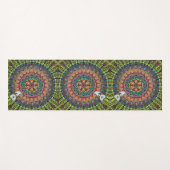 Yoga Mat 2 "Phi" (handgetekend, kleur) (Voorkant (horizontaal))