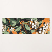 Yoga Mat Australische Bloemen ontwerp Eucalyptus (Voorkant (horizontaal))