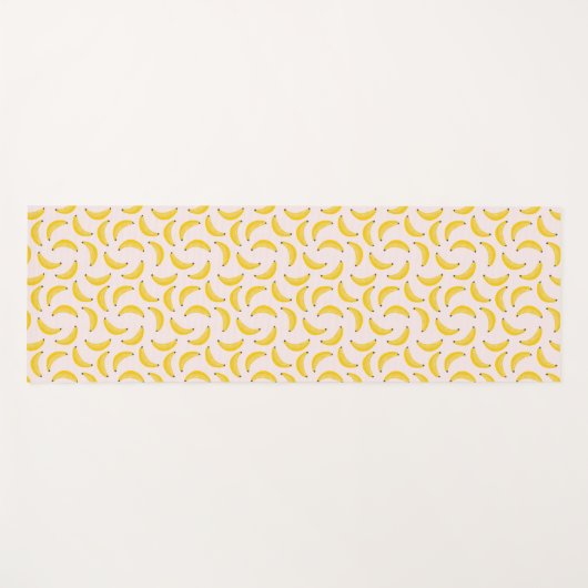 Yoga Mat - Banana Pattern (Voorkant (horizontaal))