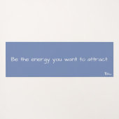 Yoga Mat | Bergen en bloemen (Achterkant (horizontaal))