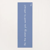 Yoga Mat | Bergen en bloemen (Achterkant)