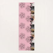 Yoga Mat Cat Crowd w/Swirls (Achterkant)