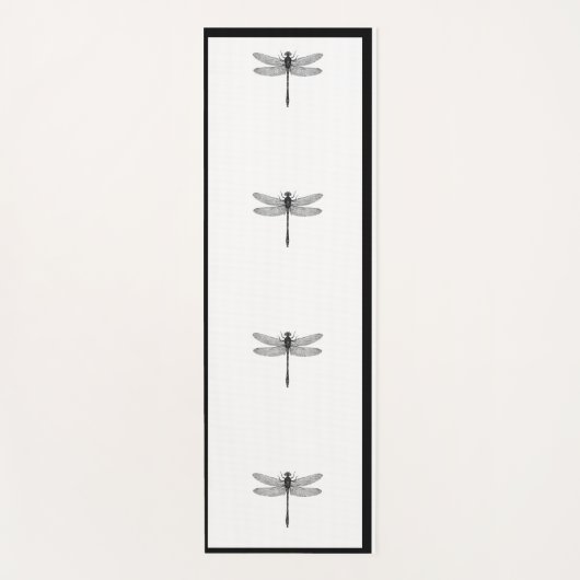 Yoga Mat DRAGONFLY CUSTOM MONOGRAM (Voorkant)