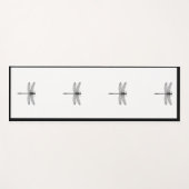 Yoga Mat DRAGONFLY CUSTOM MONOGRAM (Voorkant (horizontaal))