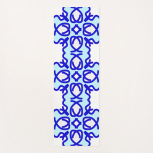 Yoga Mat, Een elegante veelkleurige klassieke desi Yogamat