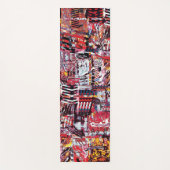 Yoga Mat – Fragmented Pulse (Voorkant)