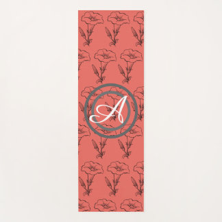 YOGA MAT HAPPY SEED FLOWER MET MONOGRAM