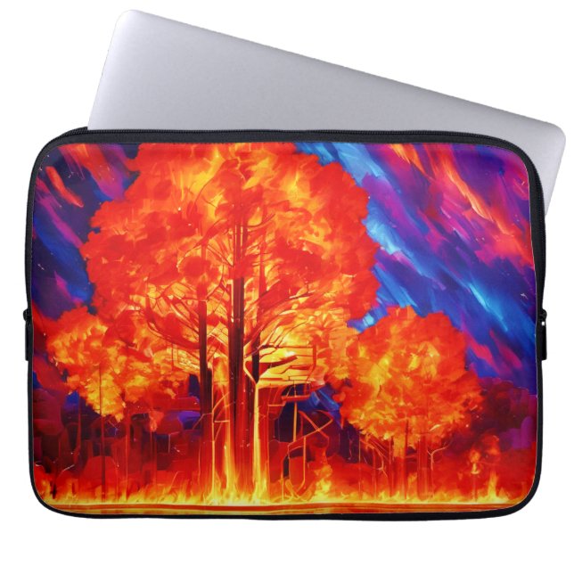 Yoga Mat Laptop Sleeve (Voorkant)