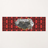 Yoga Mat Lazy Cat Geometric Shapes (Voorkant (horizontaal))