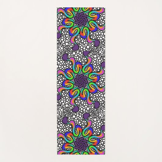 Yoga mat mandala kunst oefening pad (Voorkant)