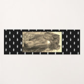 Yoga Mat MET CLOUDS EN WILDE HOREN (Voorkant (horizontaal))