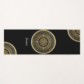 Yoga Mat met Mandala kunst (Voorkant (horizontaal))