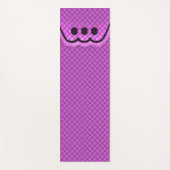 Yoga Mat Pillow Top Design Hot Pink (Voorkant)