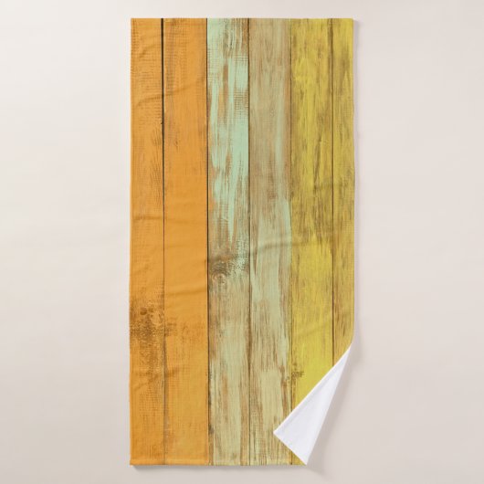 Yoga Mat Plancher Vintage (Serviette de bain)