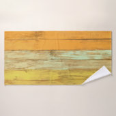 Yoga Mat Plancher Vintage (Serviette de bain)