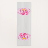 Yoga Mat - Roze Lotus Flower (Achterkant)