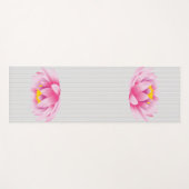 Yoga Mat - Roze Lotus Flower (Voorkant (horizontaal))