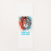 Yoga Mat stand met je stam (Voorkant)