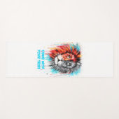 Yoga Mat stand met je stam (Voorkant (horizontaal))