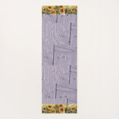 Yoga Mat Sunflower (Achterkant)