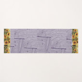 Yoga Mat Sunflower (Voorkant (horizontaal))